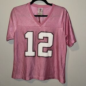 NFL Players Jersey Pink Aaron Rogers Packers Women’s Large #12 Sports Football
